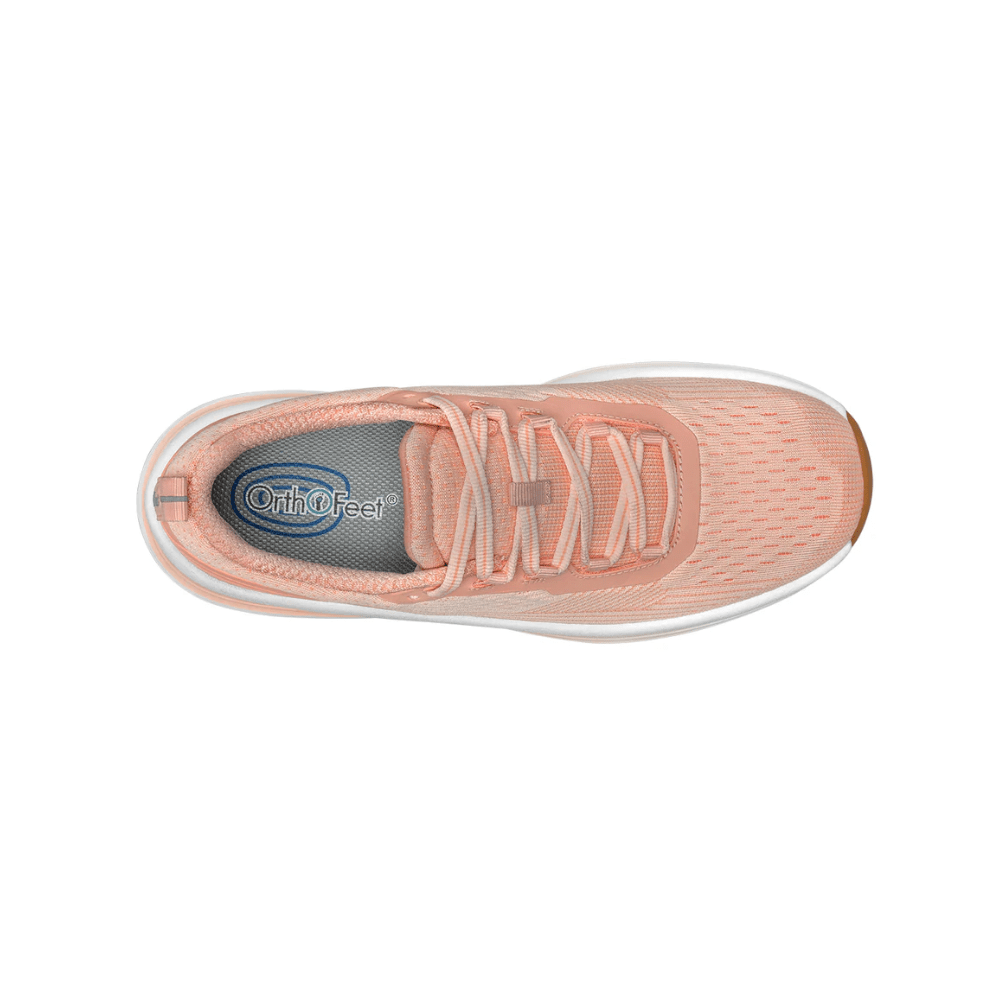 Orthofeet Relay - Women's Running Shoe - Peach 3