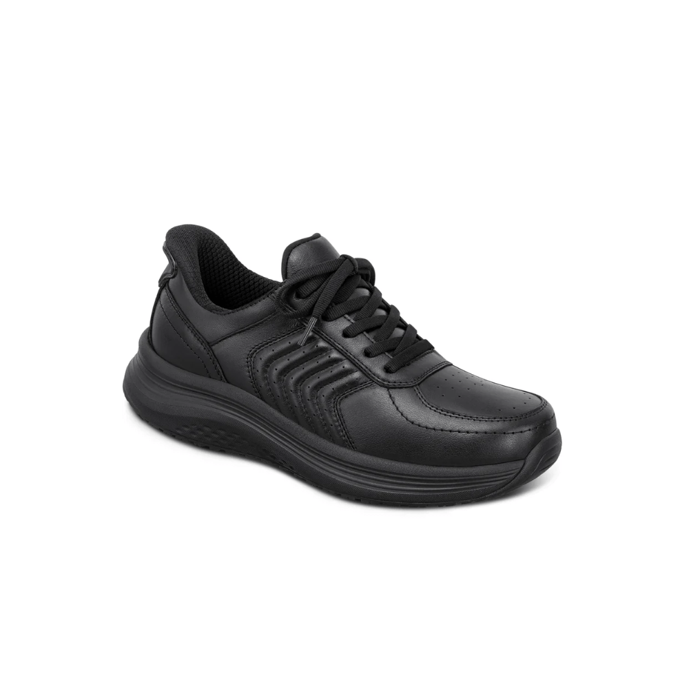 Orthofeet Roam Women Hand's Free Stability Sneaker Black - 80082 1