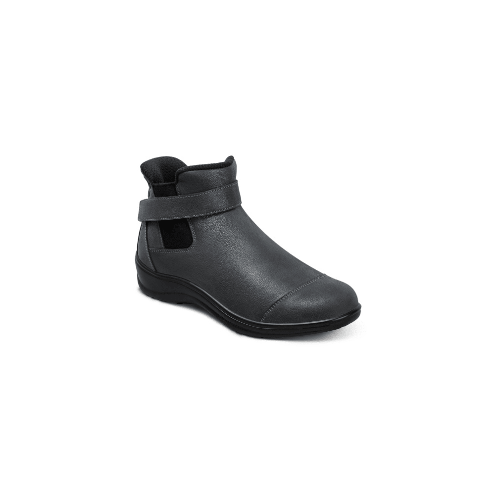 OrthoFeet Women's Blaire Hands-Free Boot - Black 2