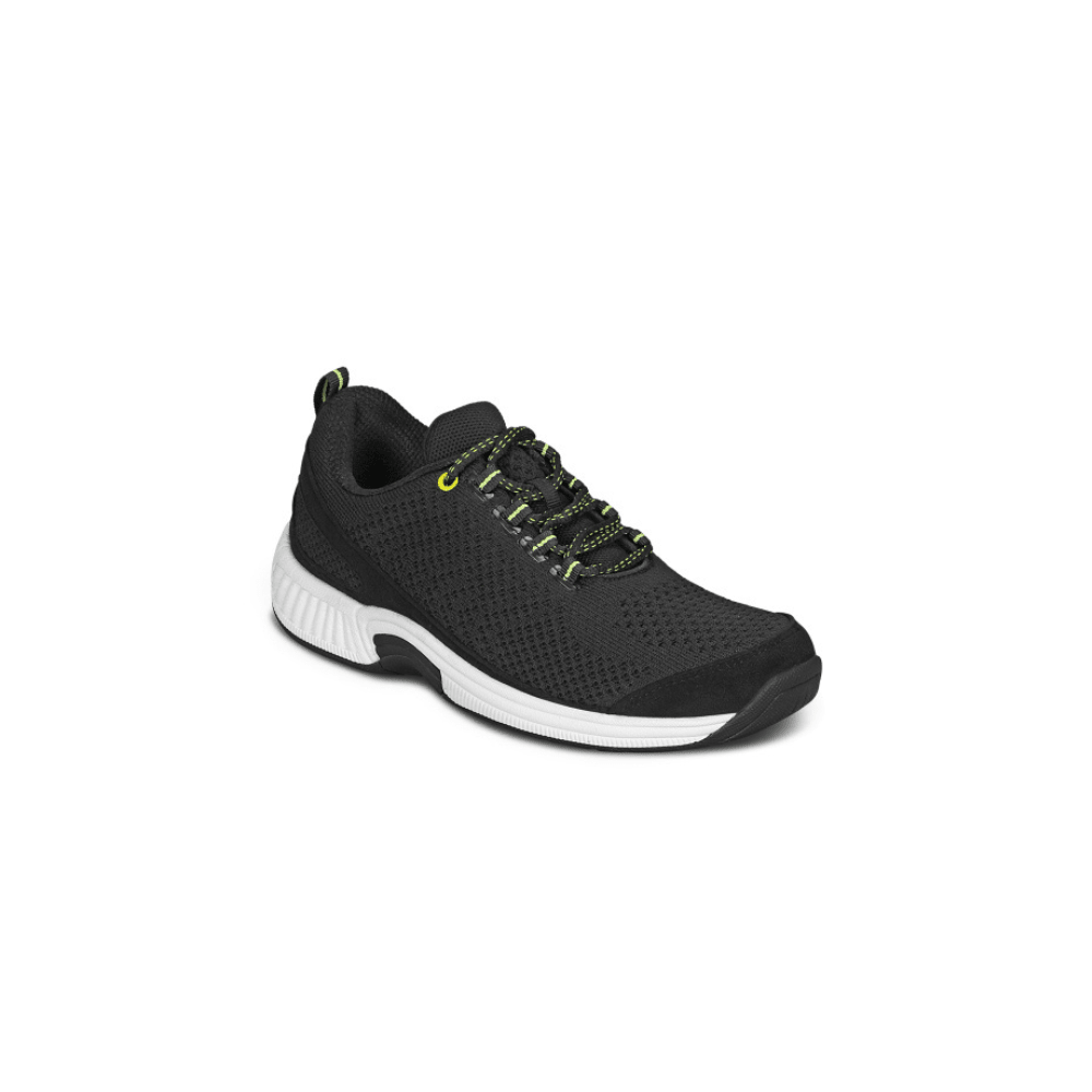 OrthoFeet Women's Coral Sneaker - Black 3