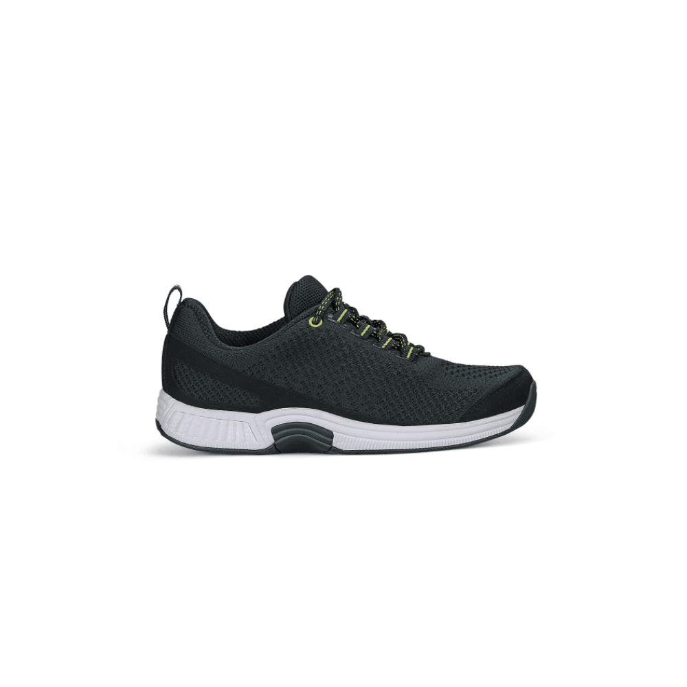 OrthoFeet Women's Coral Sneaker - Black 1