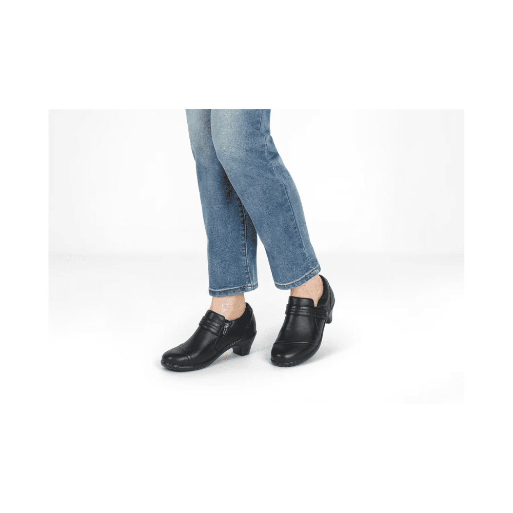 Orthofeet Women's Eva Orthotic Dress Shoes - Black 4