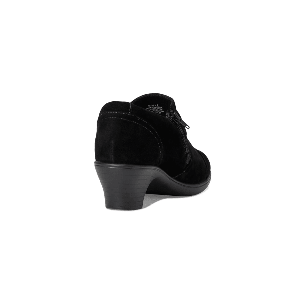 OrthoFeet Women's Eva Stretch Fabric Shoe - Black 5