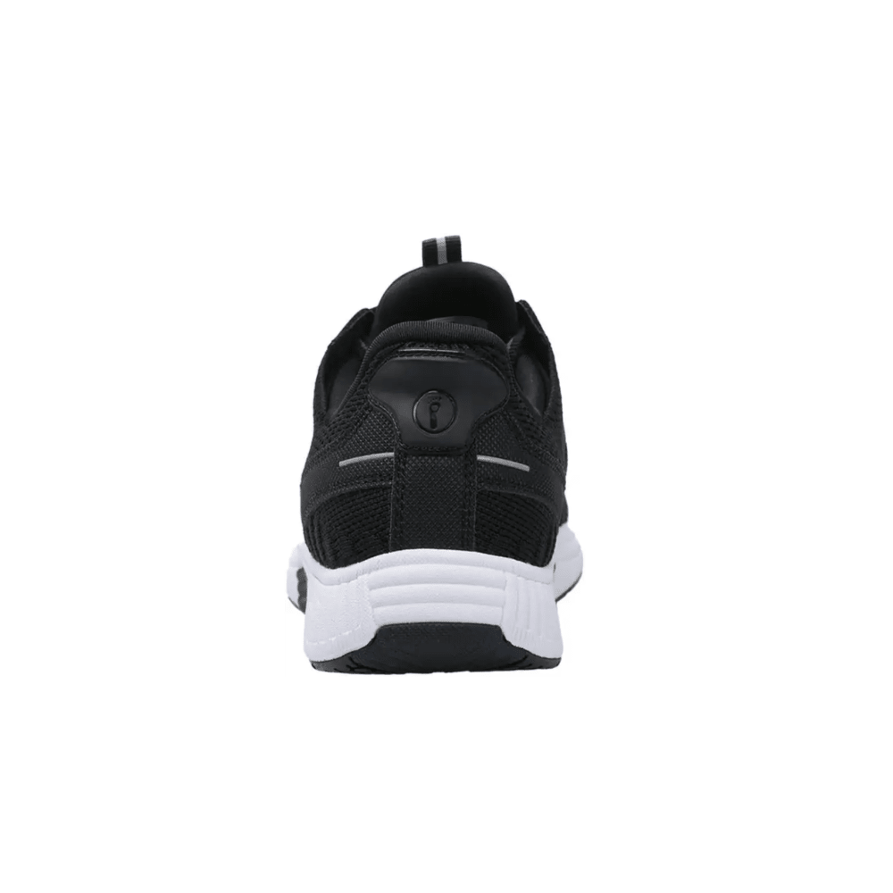 OrthoFeet Women's Kita Hands Free Sneaker - Black 5