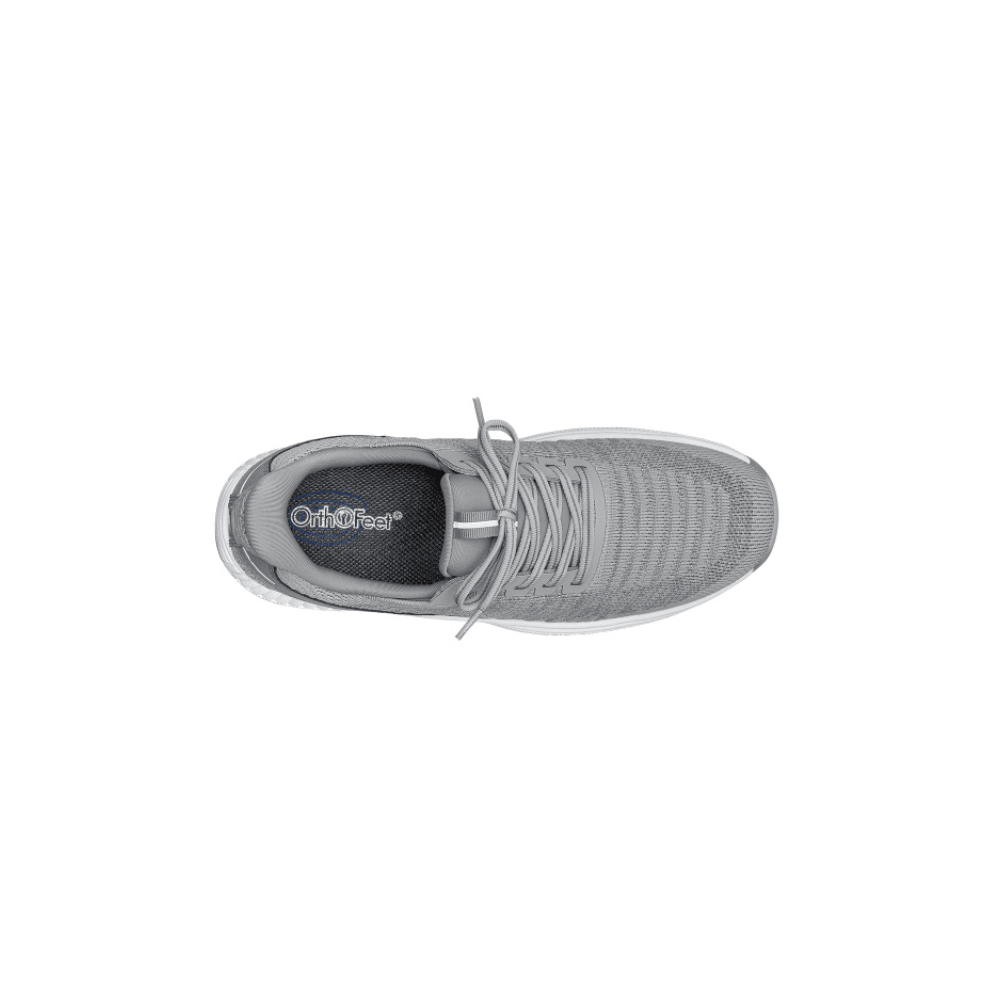 OrthoFeet Women's Kita Hands Free Sneaker - Gray 5