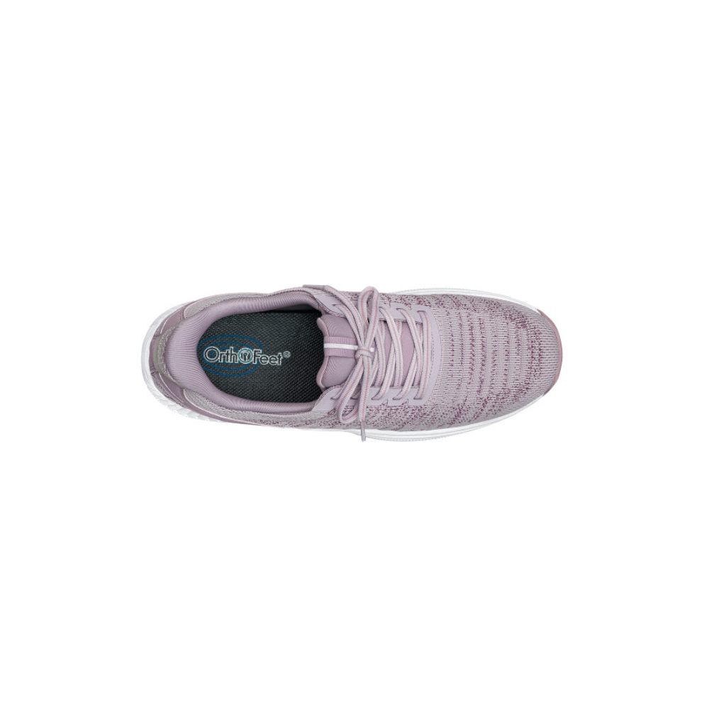 OrthoFeet Women's Kita Hands Free Sneaker - Rose 3