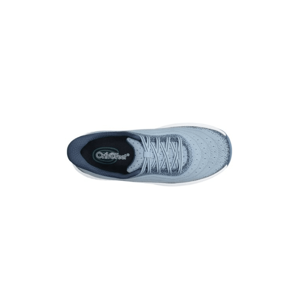 OrthoFeet Women's Kita Hands Free Sneaker - Slate/Navy 2