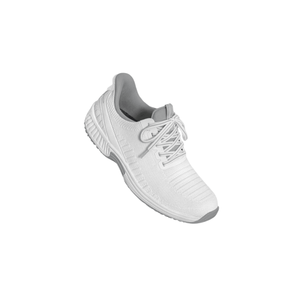 OrthoFeet Women's Kita Hands Free Sneaker - White 4