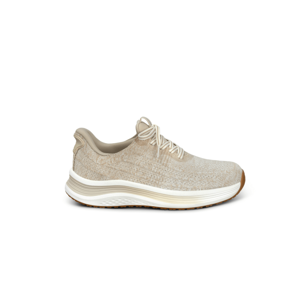 OrthoFeet Women's Nira Hands Free Sneaker - Blonde 1