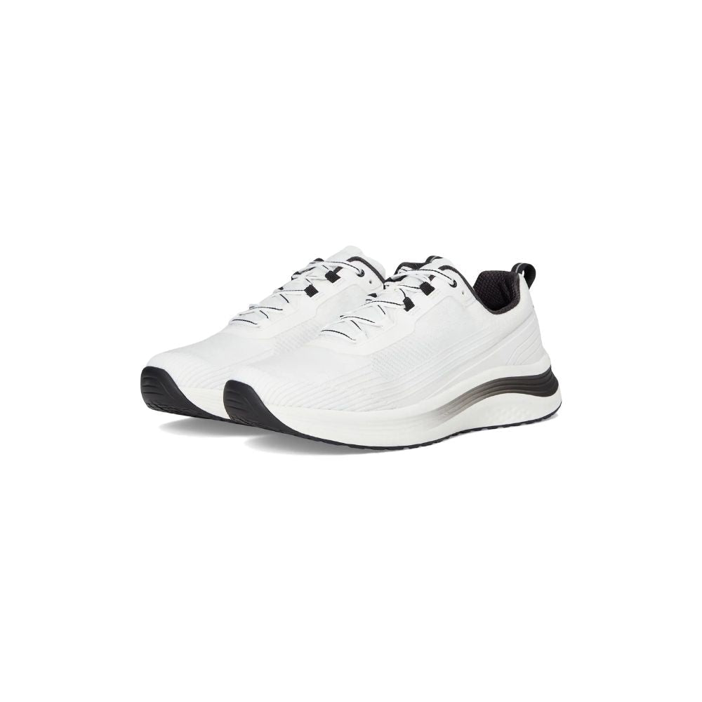 OrthoFeet Women's Relay Hands Free Sneaker - White 6