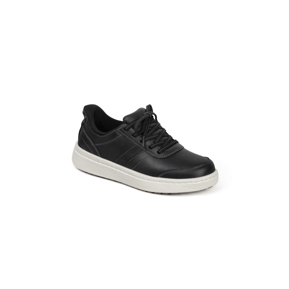 OrthoFeet Women's Wander Hands Free Sneaker - Black 3