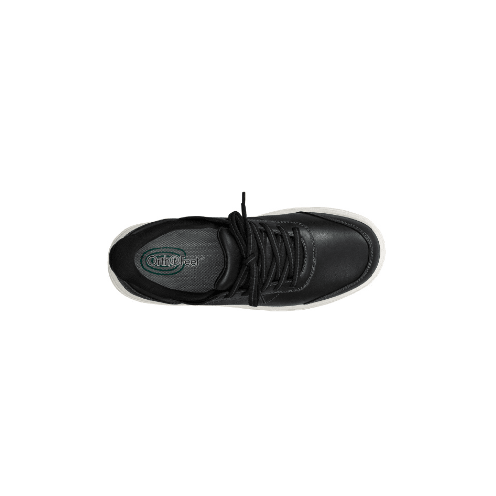 OrthoFeet Women's Wander Hands Free Sneaker - Black 2