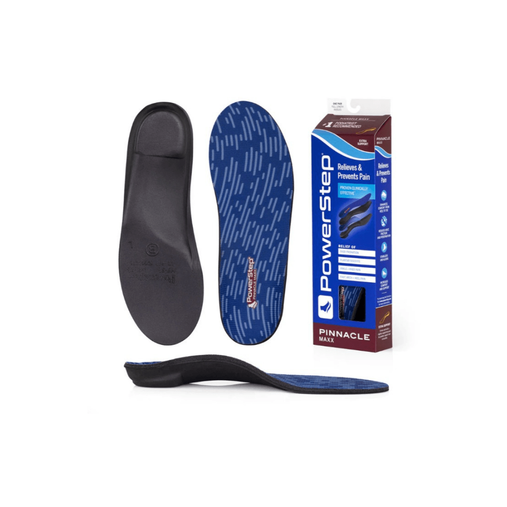 PowerStep Pinnacle Maxx Support Unisex Overpronation Orthotic Insoles 4