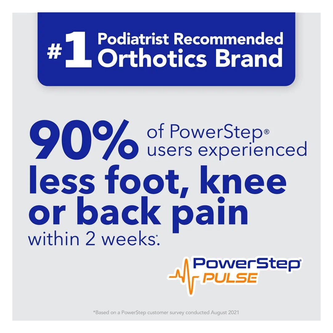 Powerstep Pinnacle Unisex Pain relief Full Length insoles High Arch 7