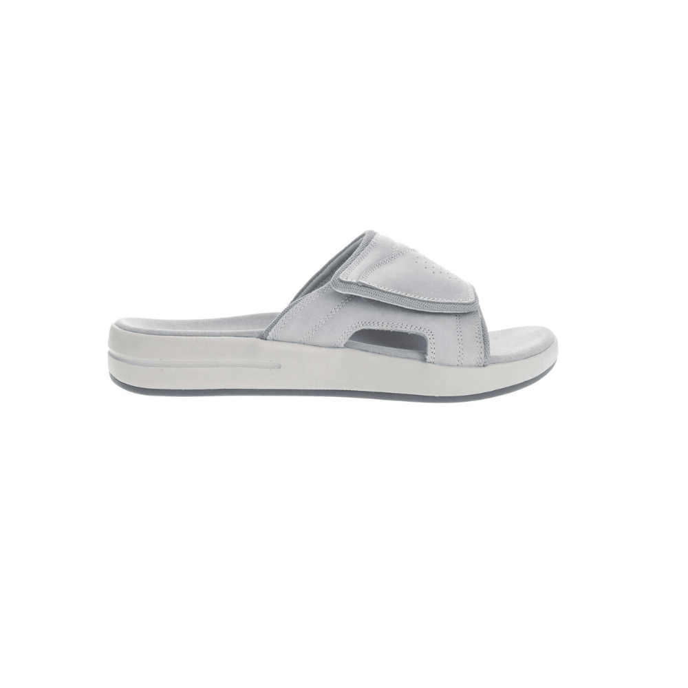 Propét Emerson Men's Adjustable Slide Sandals - Grey 1