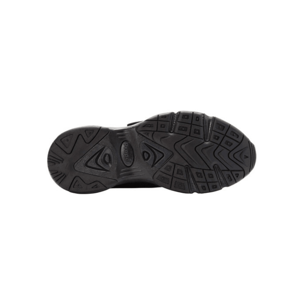 Propét Men’s Stability X Strap Athletic Walking Sneaker - Black & LT Grey 4
