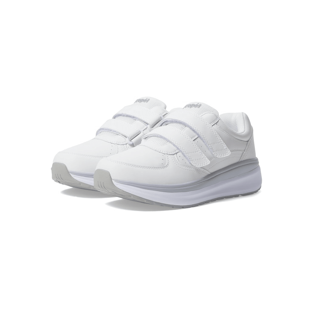 Propét Men’s Ultima Strap Walking Shoe - Black & White 13