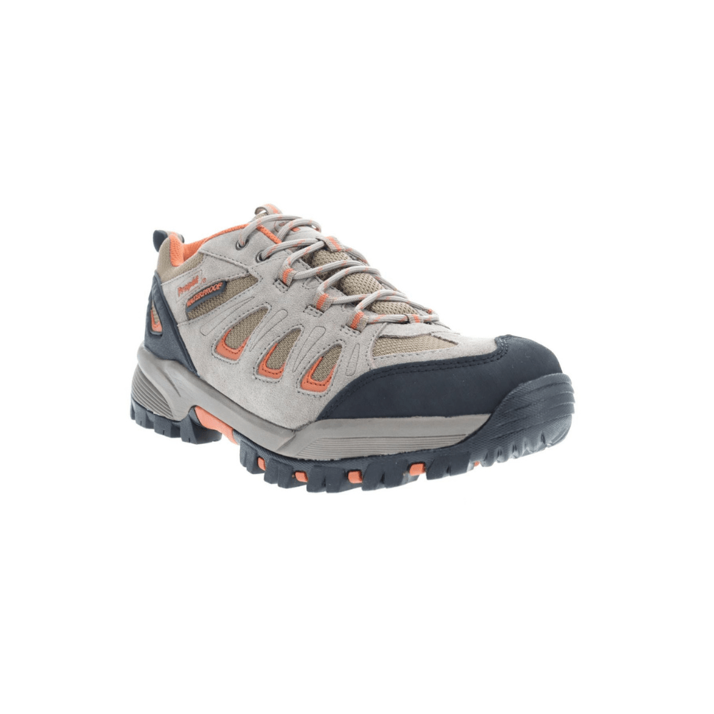 Propét Ridge Walker Low Men's Waterproof Trail Shoes - Gunsmoke/Orange 2