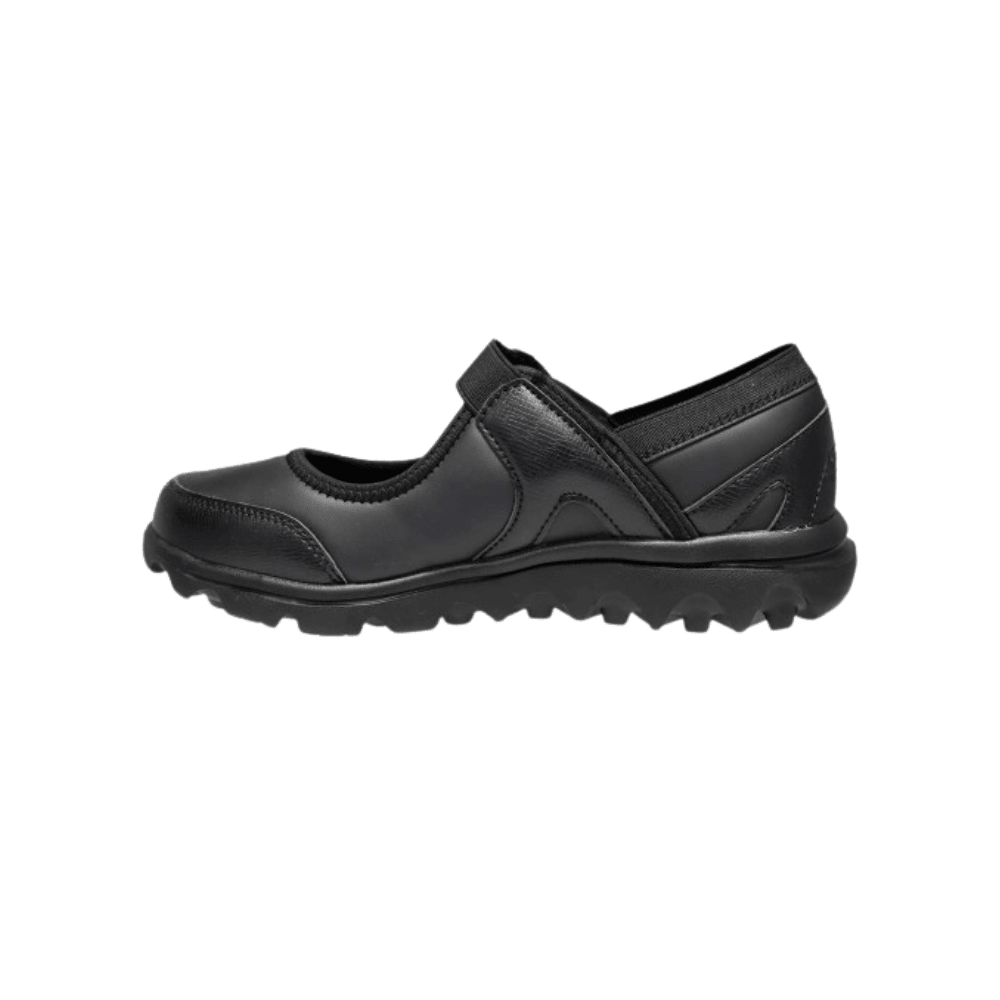 Propét Women's Onalee Mary Jane Flat - Black & Navy 3