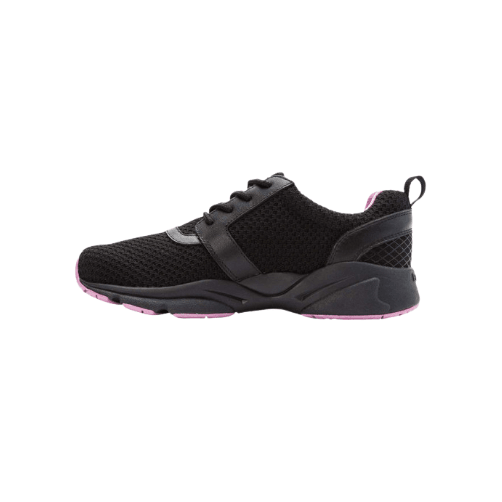 Propét Women's Stability X Walking Shoes - Black/Berry & Black 6