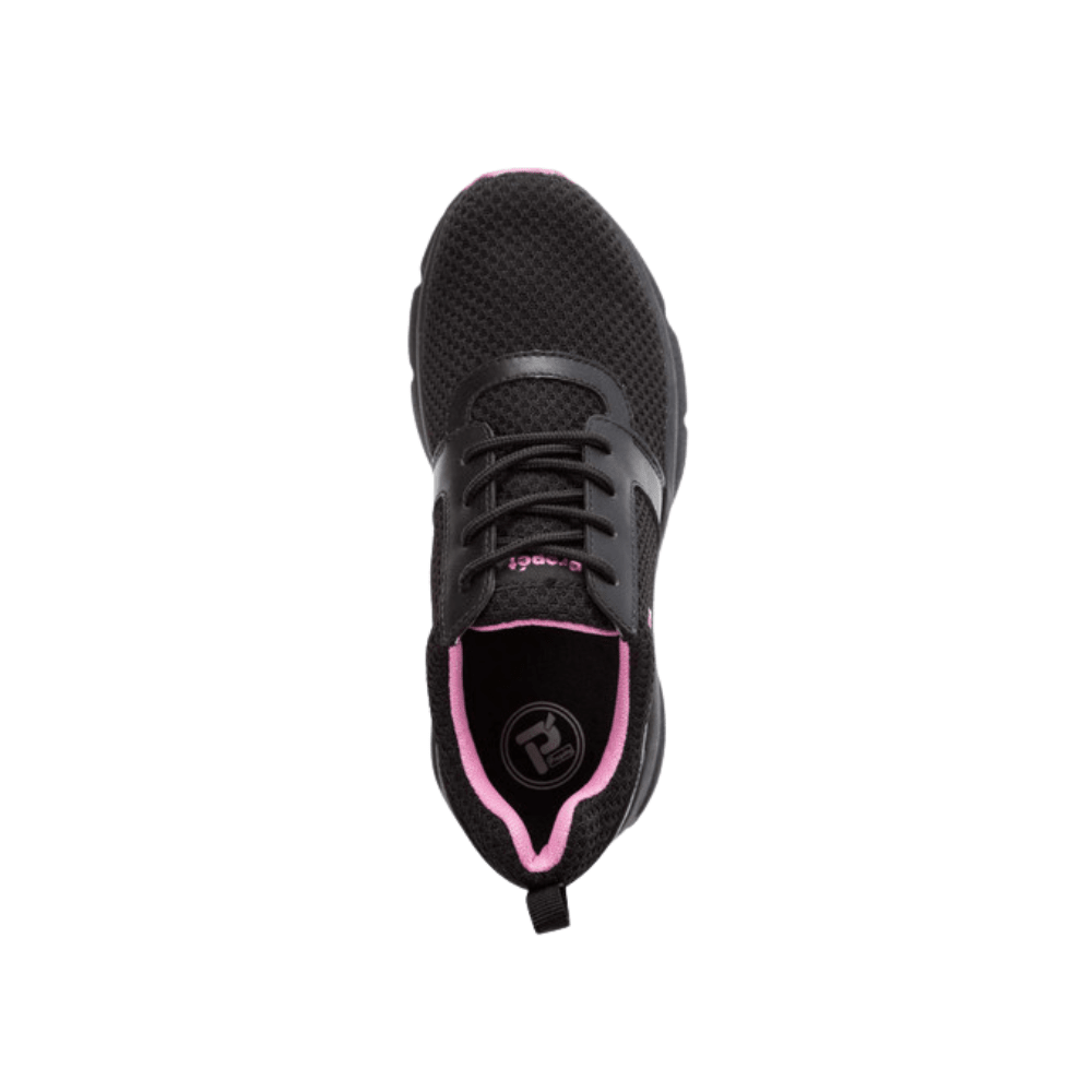 Propét Women's Stability X Walking Shoes - Black/Berry & Black 5