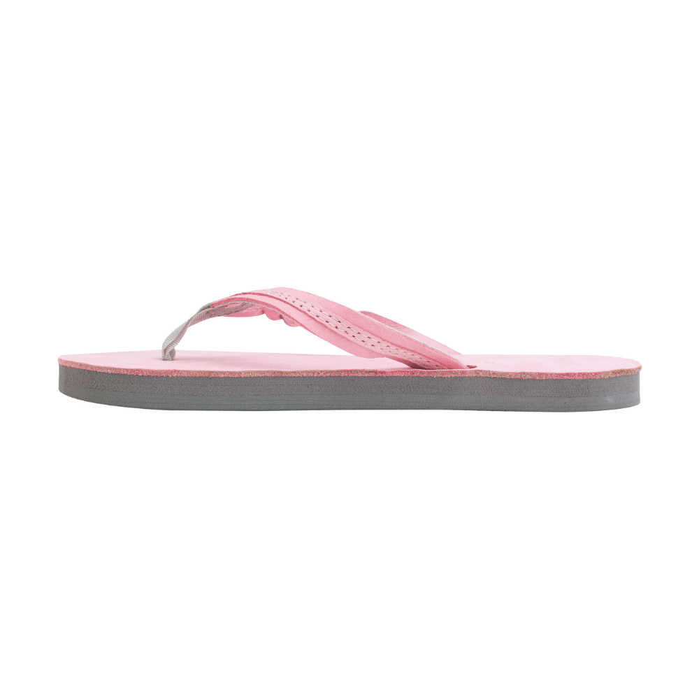 Rainbow Flirty Braidy Toddler & Kids Size Pink/Grey Sandals 101LTSFB 4