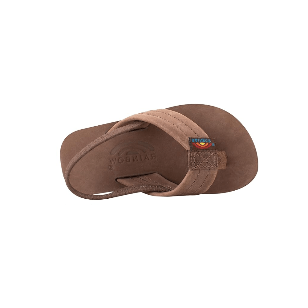 Rainbow Kids Premier Leather 1" Strap Sandal - Expresso 101LTS00 - EXPR 8