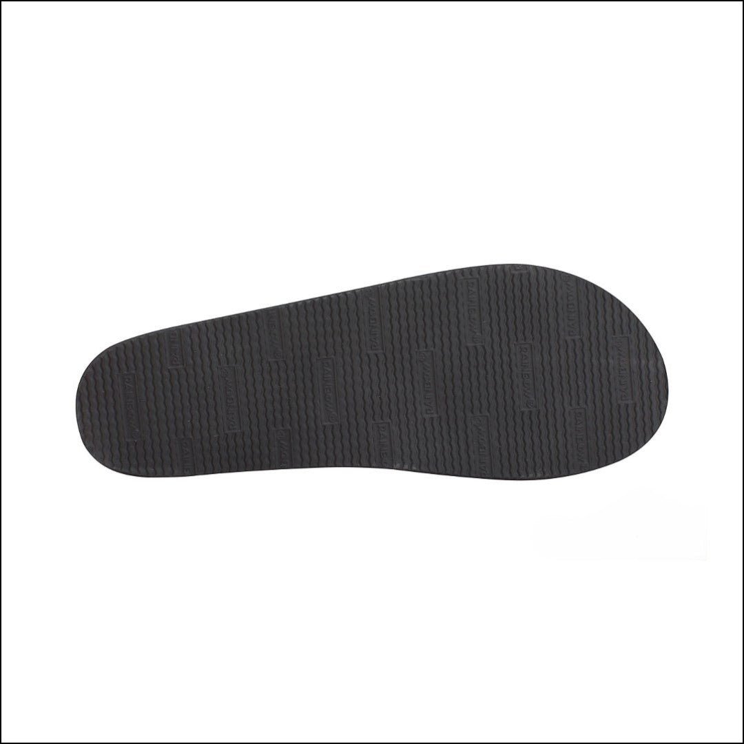 Rainbow Sandal Women's Single Layer Wide Strap Premier Leather - GREY 5