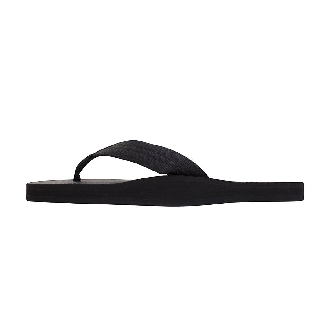 Rainbow Sandals Classic Rubber - Single Layer Soft Top 1" Nylon Strap - Black 5