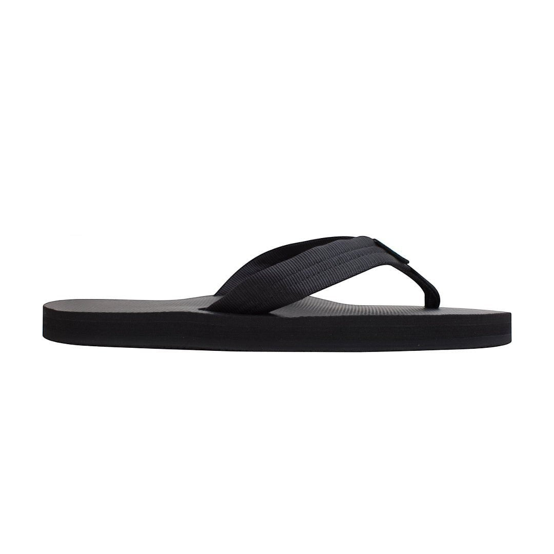 Rainbow Sandals Classic Rubber - Single Layer Soft Top 1" Nylon Strap - Black 2