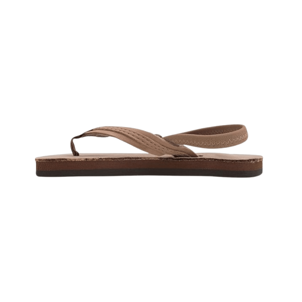 Rainbow Sandals Kid's Toddler - Flirty Braidy Dark Brown Flipflop 4