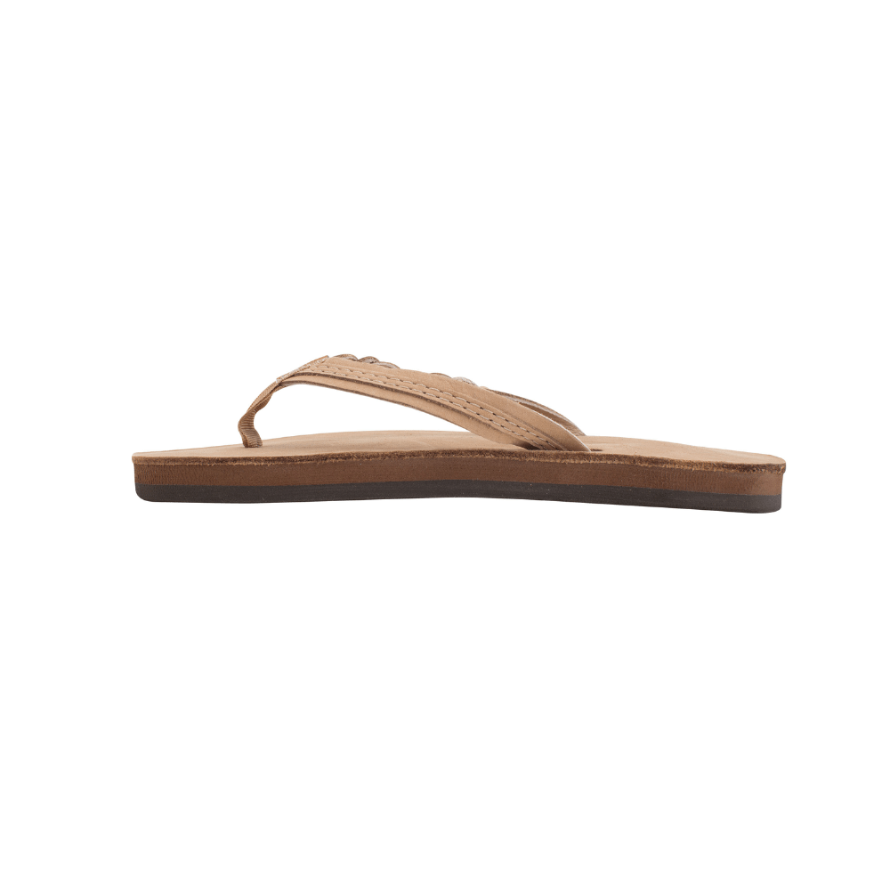 Rainbow Sandals Kid's Toddler - Flirty Braidy Sierra Brown Flipflop 4