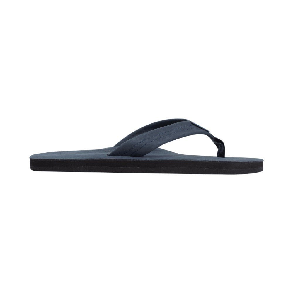 Rainbow Sandals Men's Single Layer Wide Strap Premier Leather - Navy 4