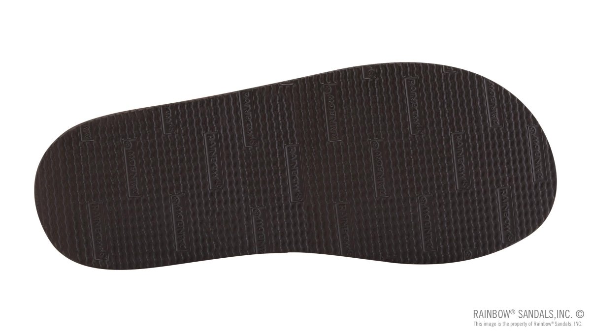 Rainbow Sandals Women's Sunset Snugs Premier Leather Black Slipper 6