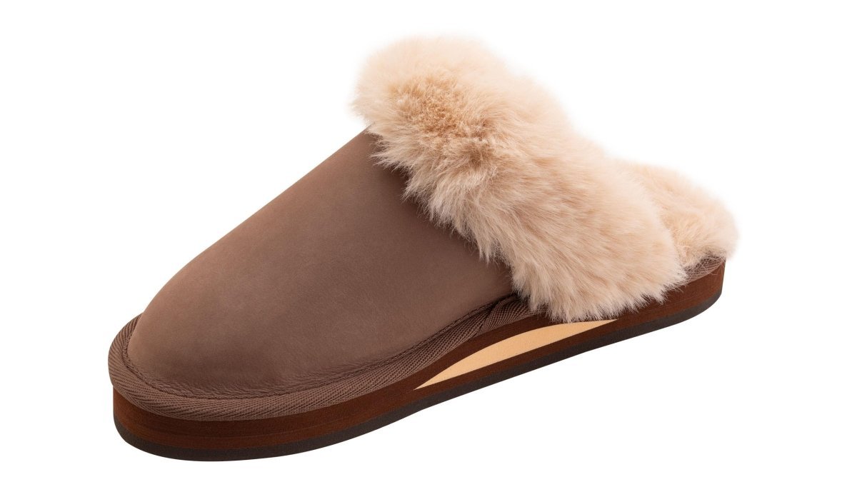 Rainbow Sandals Women's Sunset Snugs Premier Leather Expresso Slipper 2