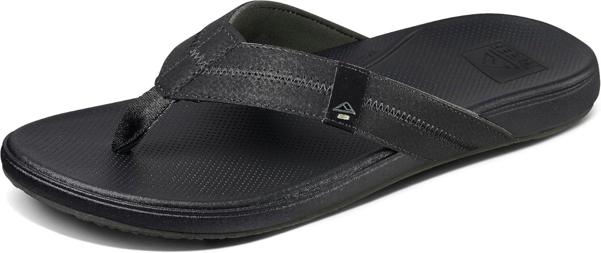REEF Cushion Phantom 2.0 Men's Cushioned Flip Flop Black - CJ4346 2