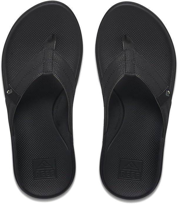 REEF Cushion Phantom 2.0 Men's Cushioned Flip Flop Black - CJ4346 3
