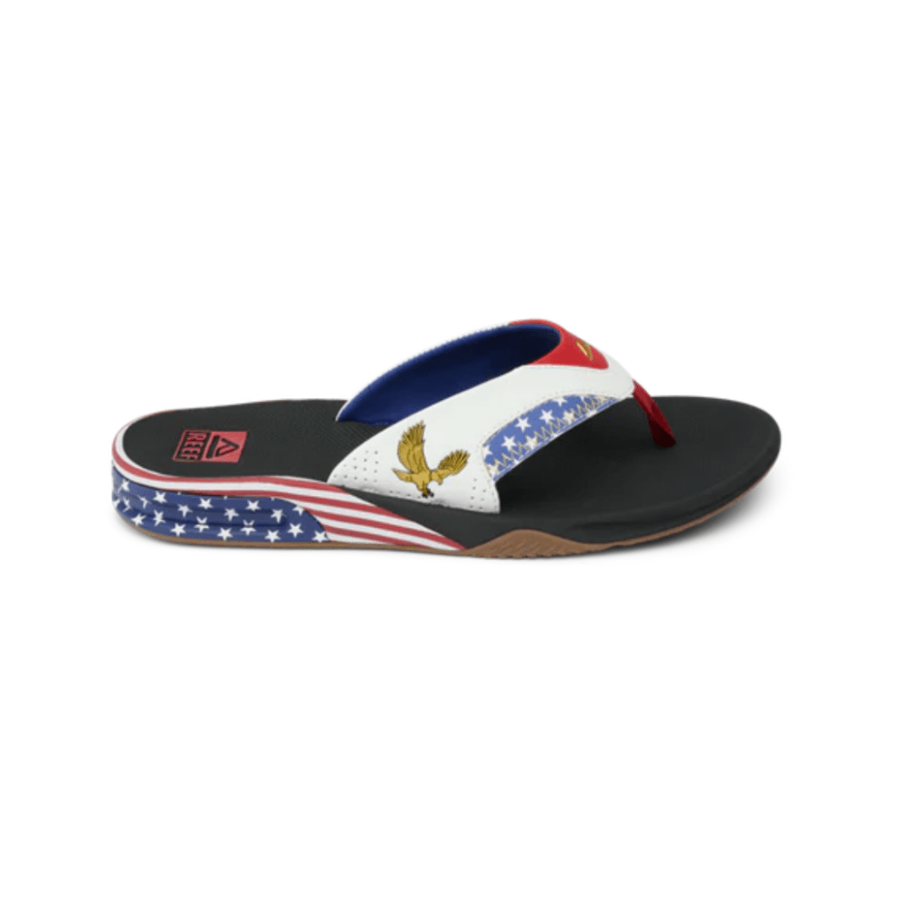 REEF Fanning Men's Bottle Opener Flip Flop Golden Eagle CJ7359 1