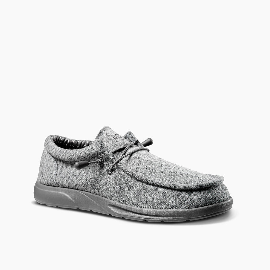 Reef Men's Cushion Coast Slip - On Shoe Light Gray – Lightweight Comfort with Memory Foam 3