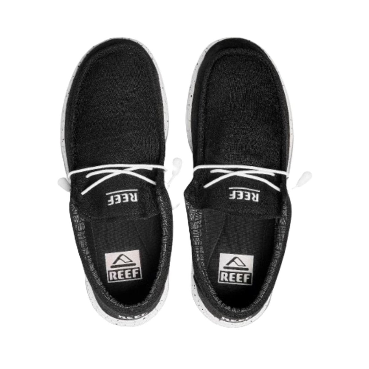 Reef Men's Cushion Coast Tx Easy On Black / White Shoes 4