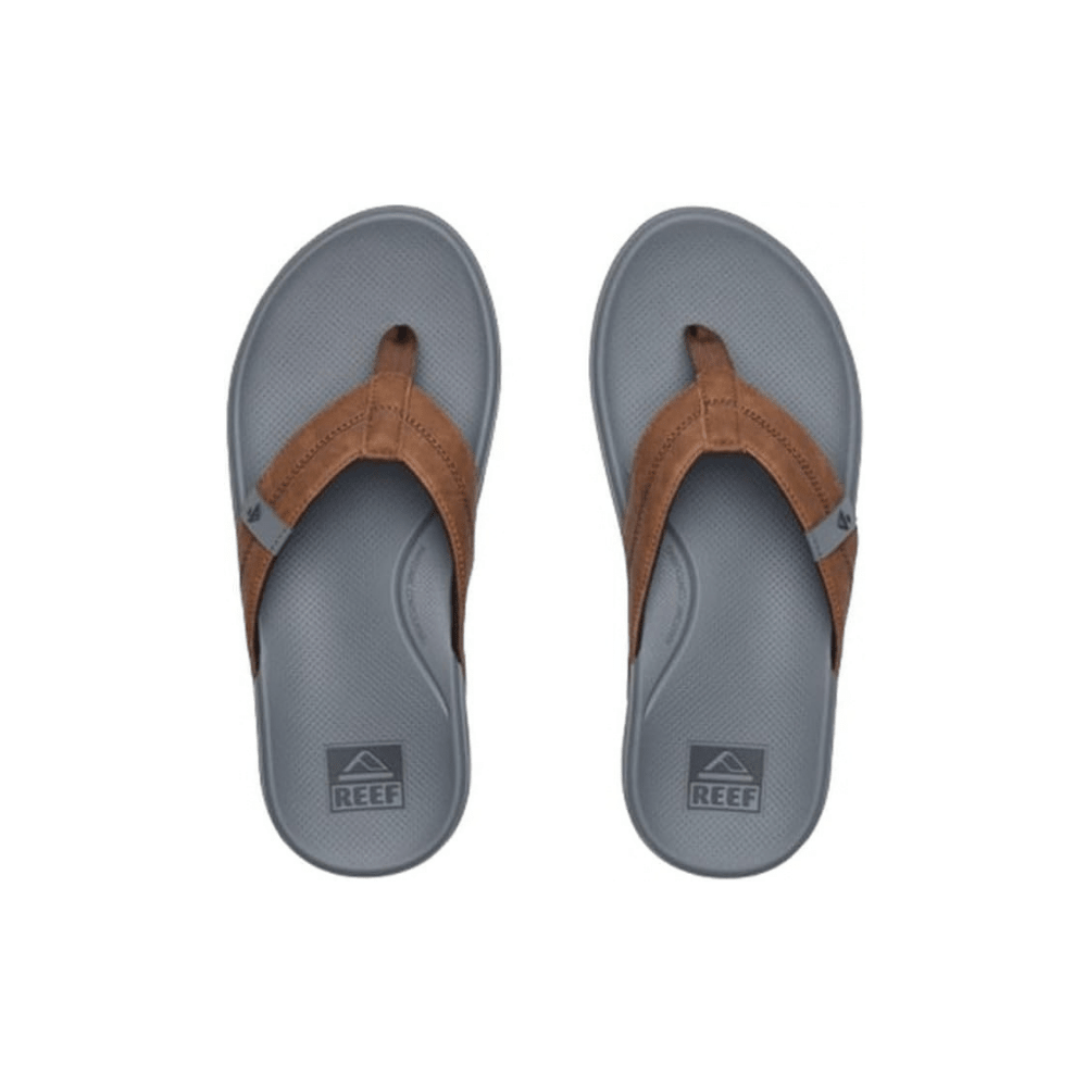 REEF Men’s Cushion Phantom 2.0 Flip-Flops – Tan / Grey 4
