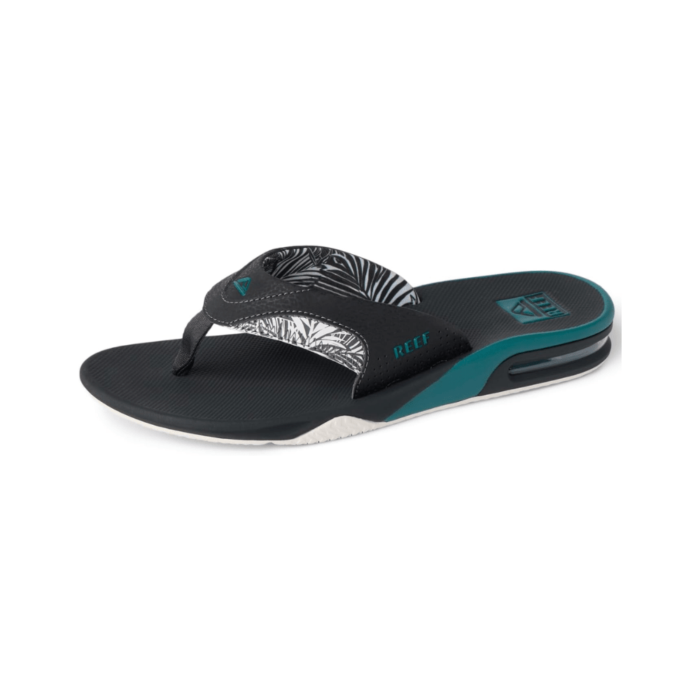 REEF Men's Fanning Bottle Opener Water-Friendly Flip-Flops - Tan Spruce 2