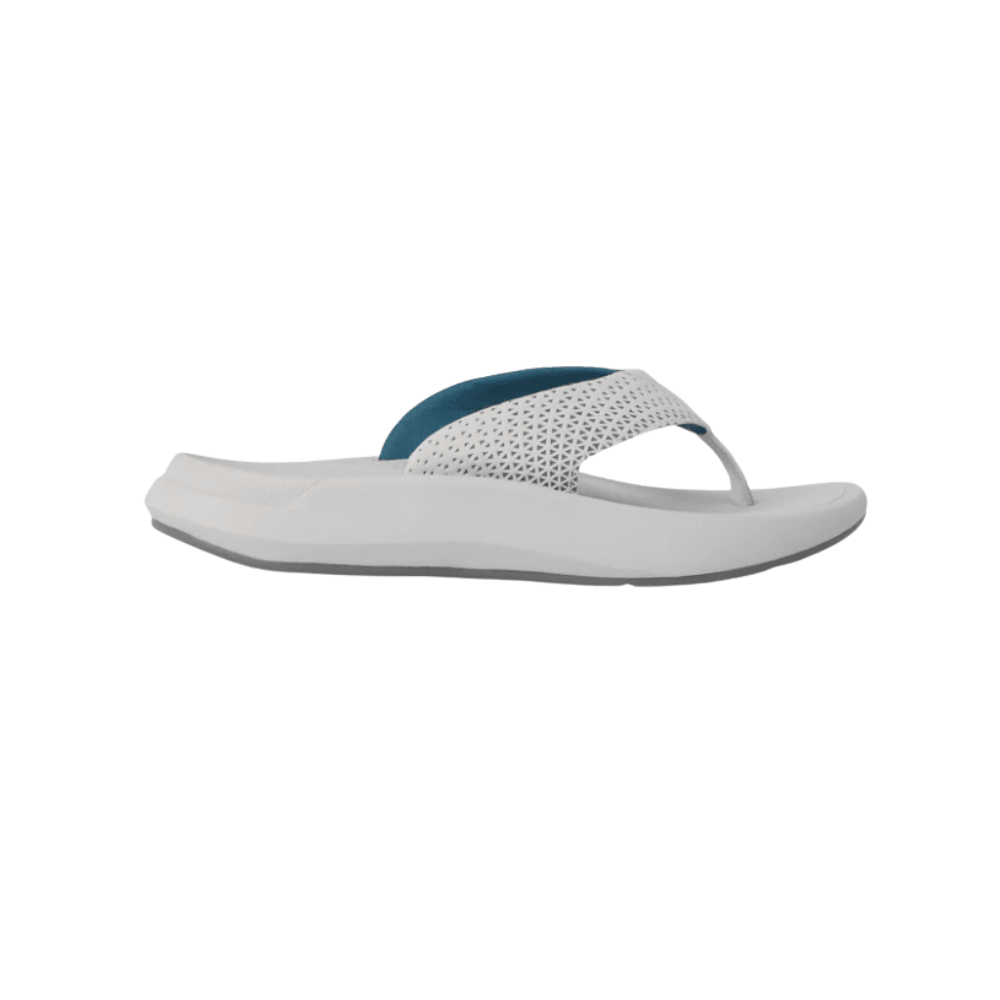 REEF Men’s Rover + Water-Friendly Sandals – Grey / Blue 1