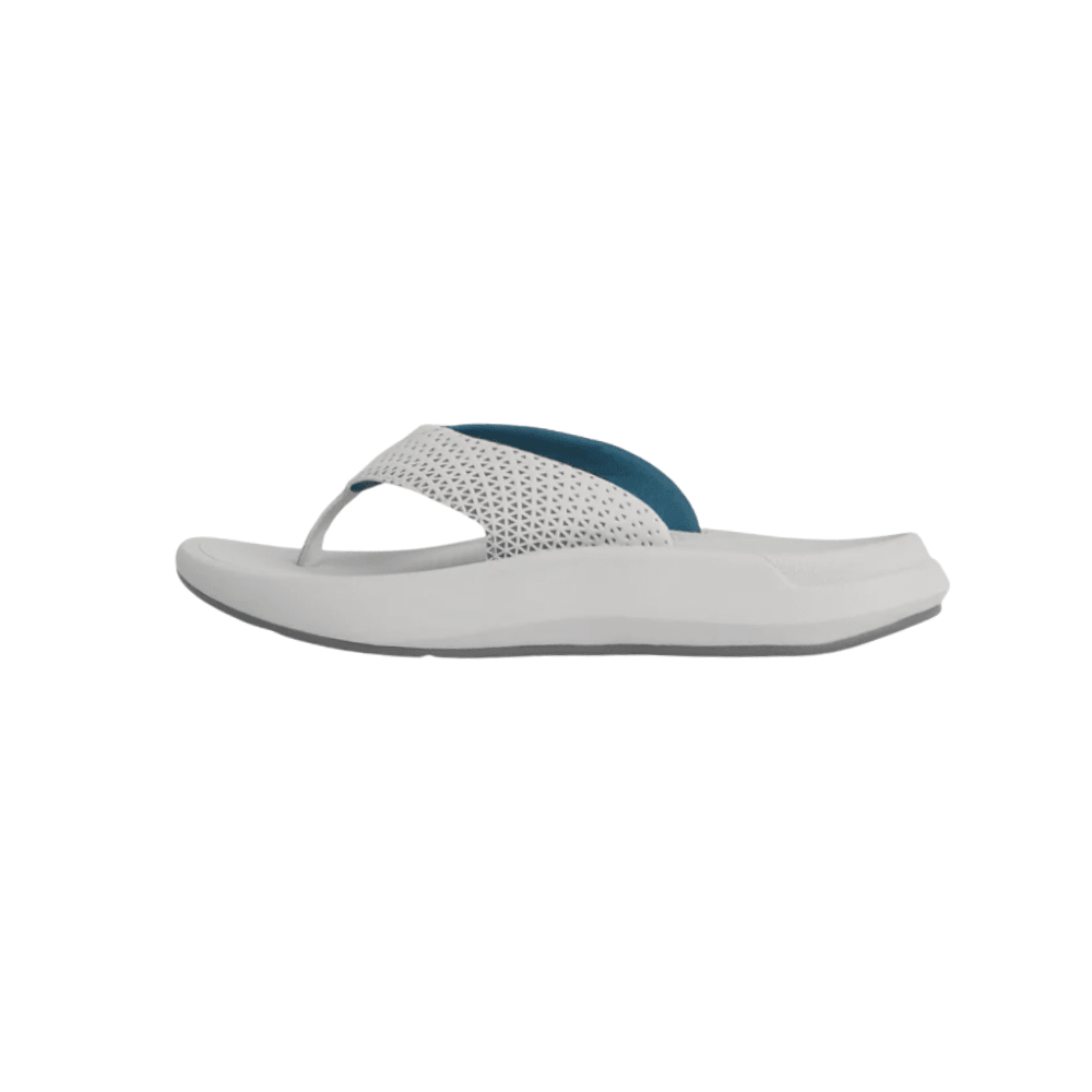 REEF Men’s Rover + Water-Friendly Sandals – Grey / Blue 4