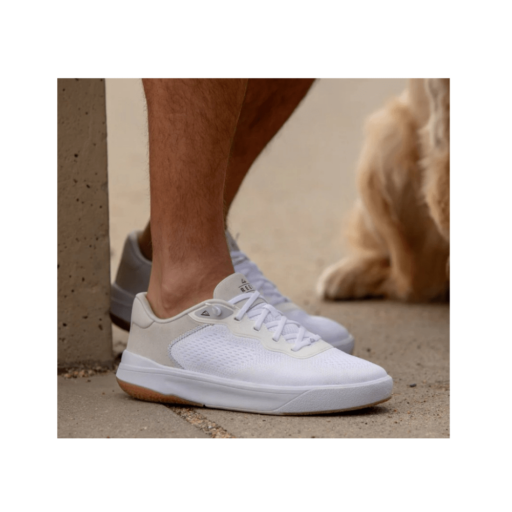Reef Men's Shoreline Del Mar Breathable Lightweight Sneaker - White 3