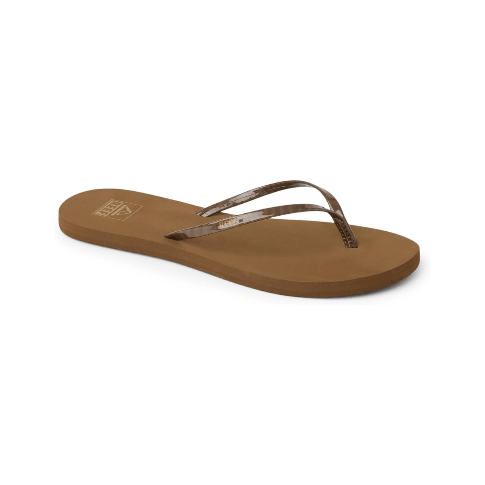REEF Women's Bliss Nights Flip Flop Sandals - Chocolate Stripe 4