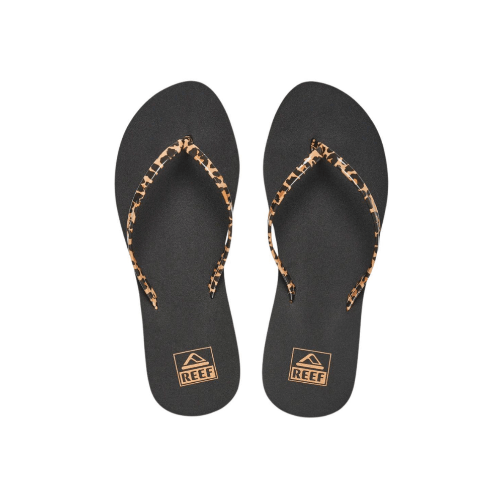 Reef Women's Bliss Nights Water-Friendly Flip-Flops - Classic Leopard 4