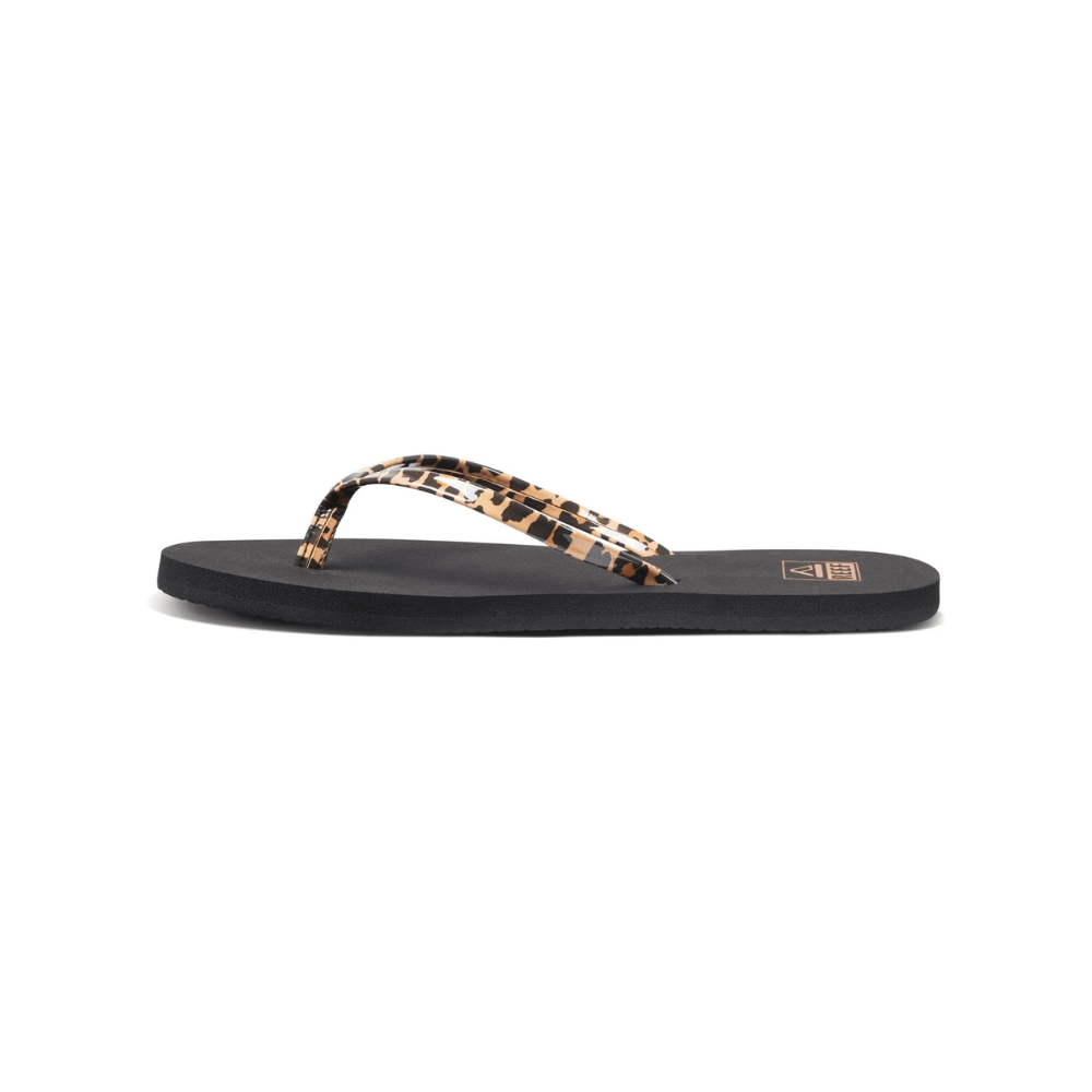 Reef Women's Bliss Nights Water-Friendly Flip-Flops - Classic Leopard 2