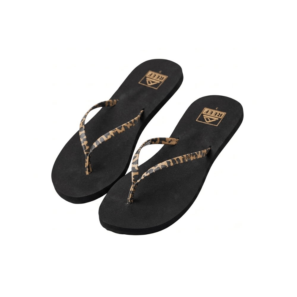 Reef Women's Bliss Nights Water-Friendly Flip-Flops - Classic Leopard 5