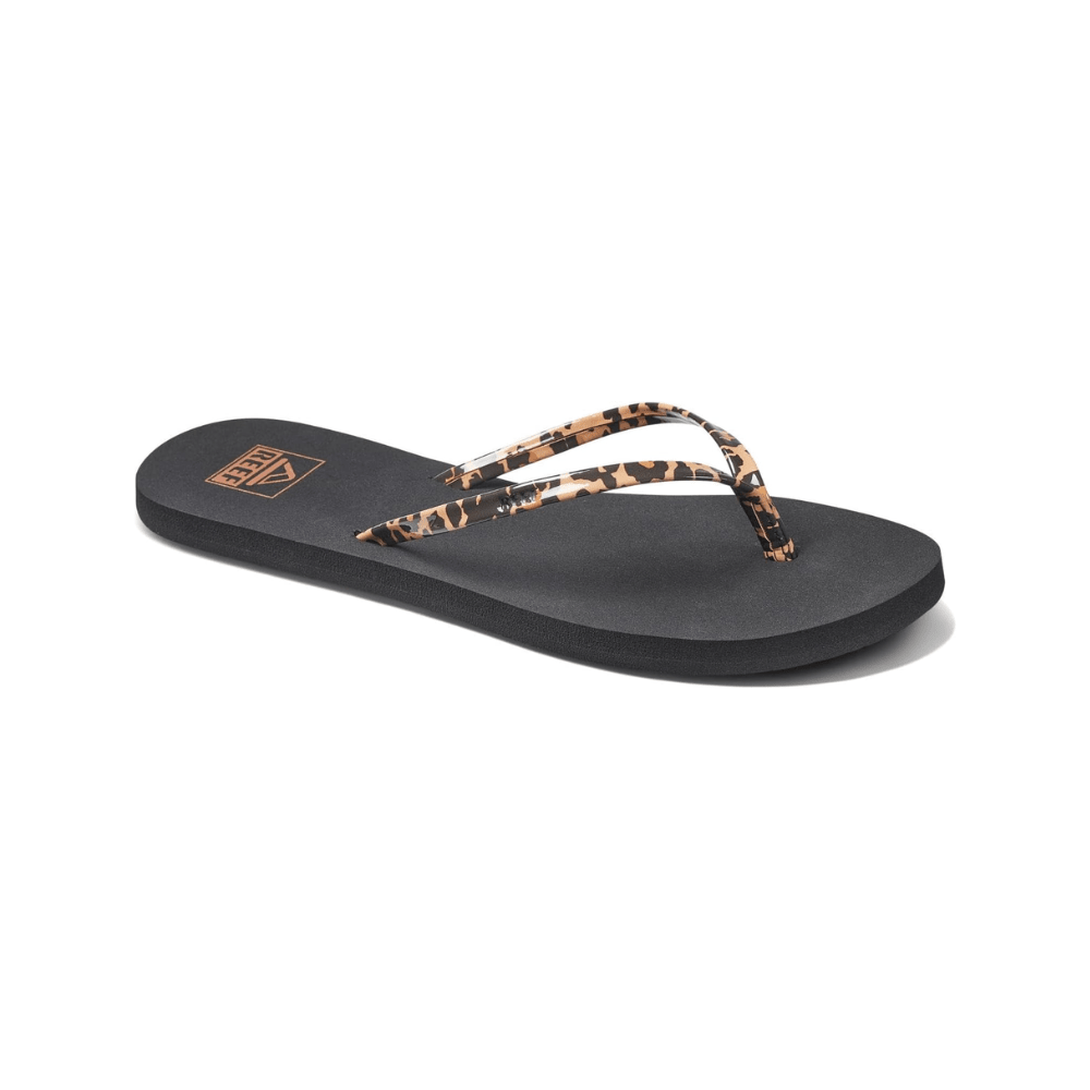 Reef Women's Bliss Nights Water-Friendly Flip-Flops - Classic Leopard 3